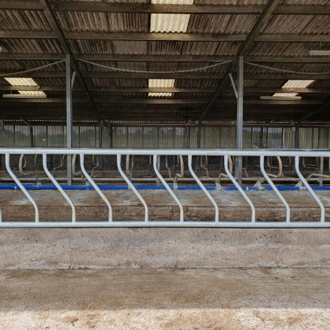 Cranked Tube Feed Barrier