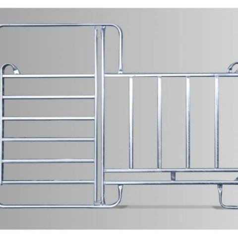 fodder fence panels with ROB F and NOB F wicket
