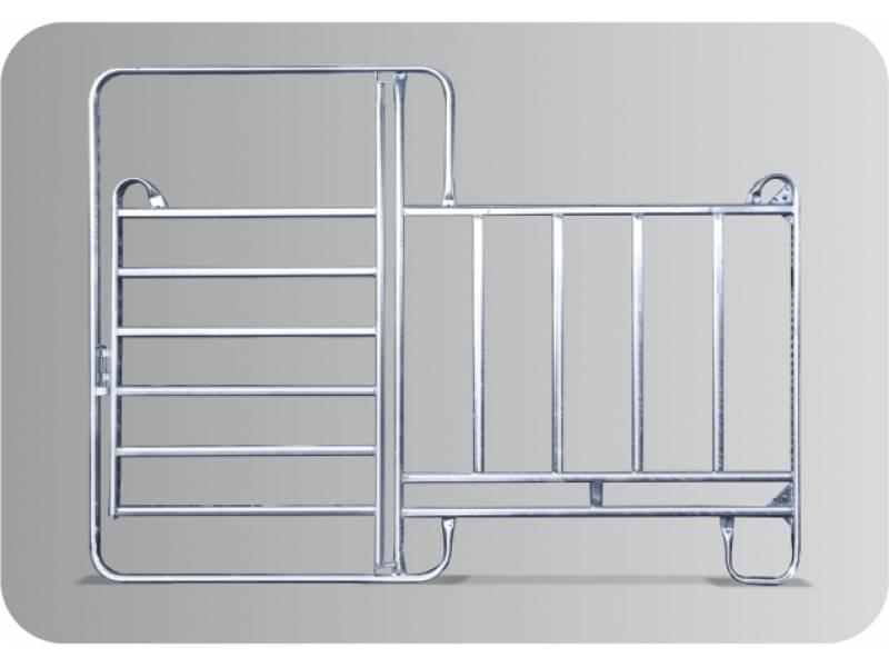 fodder fence panels with ROB F and NOB F wicket